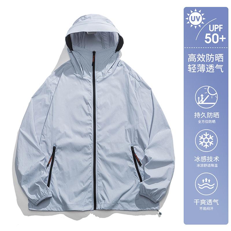 Sunscreen Clothing Women's Summer 1011 New Outdoor UV Protection Outdoor Sunscreen Clothing Thin Jacket Men's