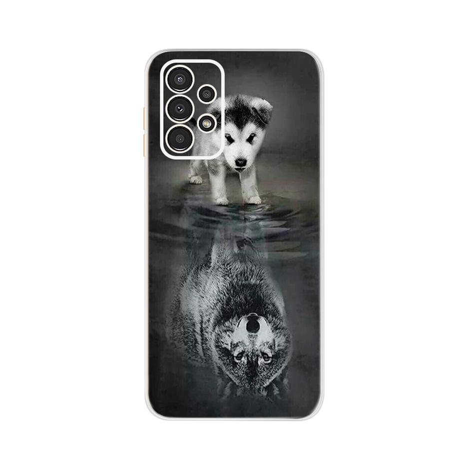For Samsung Galaxy A13 4G Case Cute Cat Buttefly Soft Silicone Slim Fundas Phone Back Case For Samsung A13 A 13 GalaxyA13 Bumper
