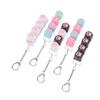 Silicone Cat Paw Keychain Stress Relief Toy For Keyboard Lovers Portable Keyring Gifts