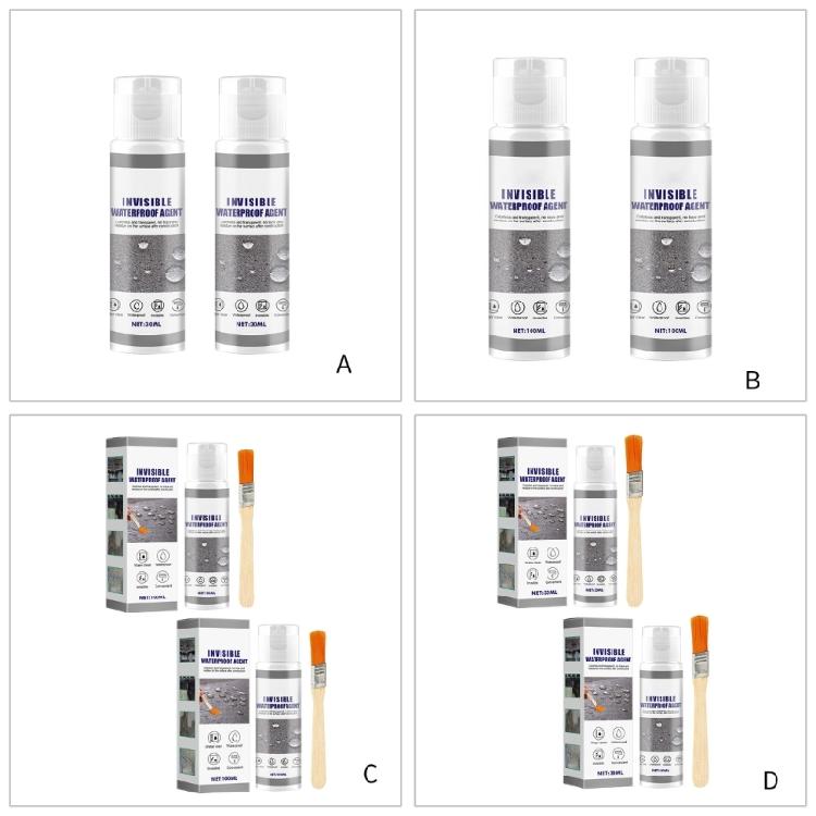 Clear Waterproof Agent Waterproof Wall Roof Repair Set for Tile Wall Roof Wood