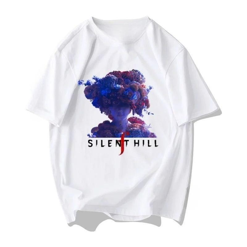 Game Silent Hill F, 9th Generation Short Sleeved T-shirt for Male and Female Students, Pure Cotton Men and Women's Clothing