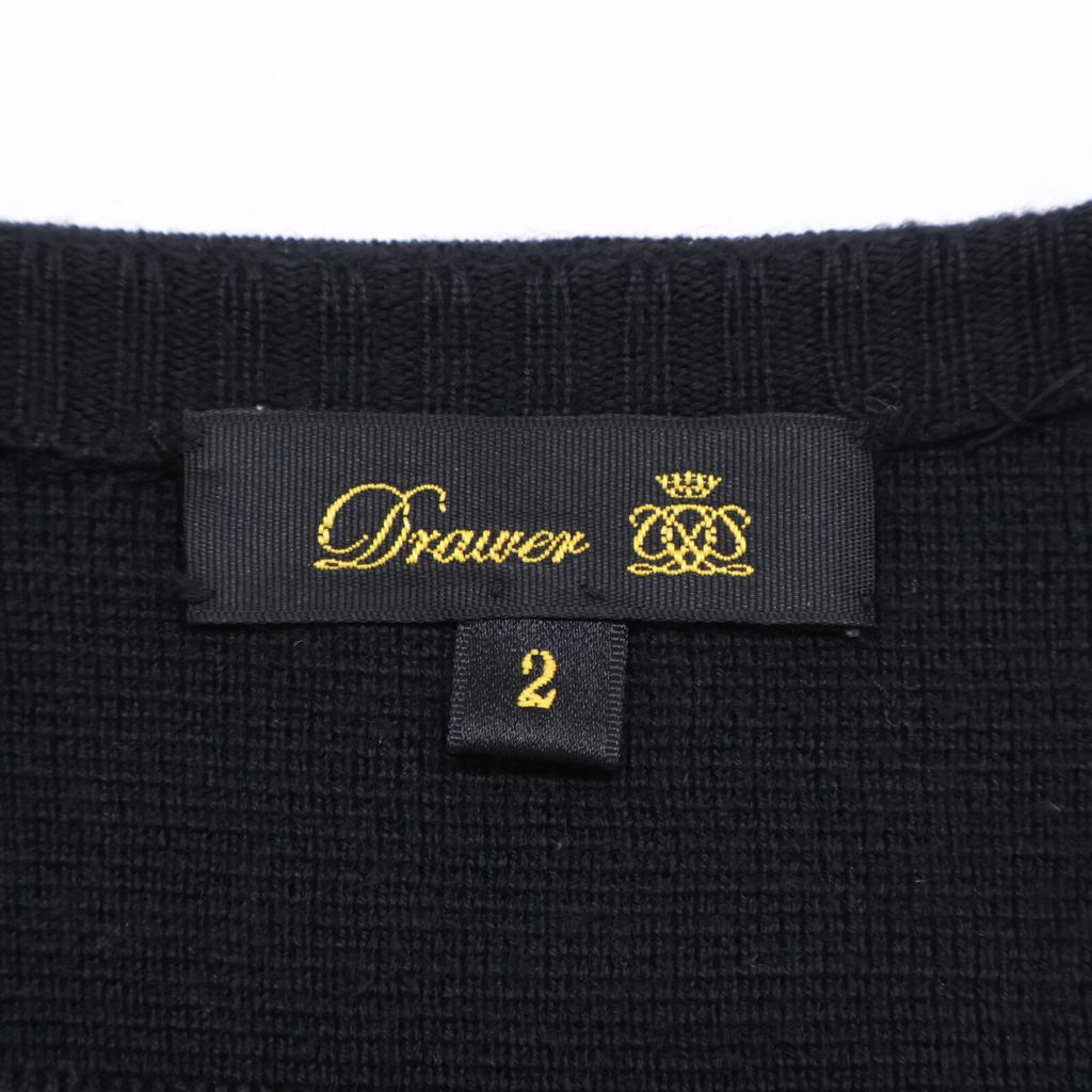 DRAWER Black knit dress dress 2 blackUsed