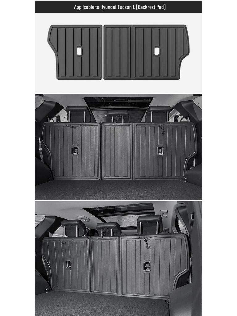 Hyundai Tucson (Model Years 24-25) TPE All-Weather Car, Seat Back, and Trunk Mats