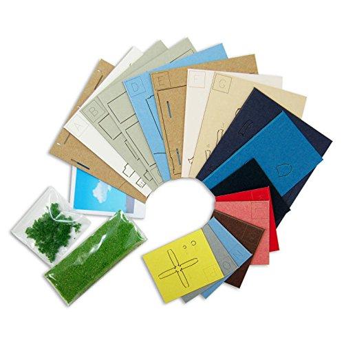 Sankei Studio Ghibli Mini Kiki's Delivery Service Tombo and Kiki Non-Scale Paper Craft MP07-85