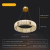 Crystal Chandelier Living Room Light Luxury Atmosphere Household Modern Simple Glazed Creative Bedroom Chandelier