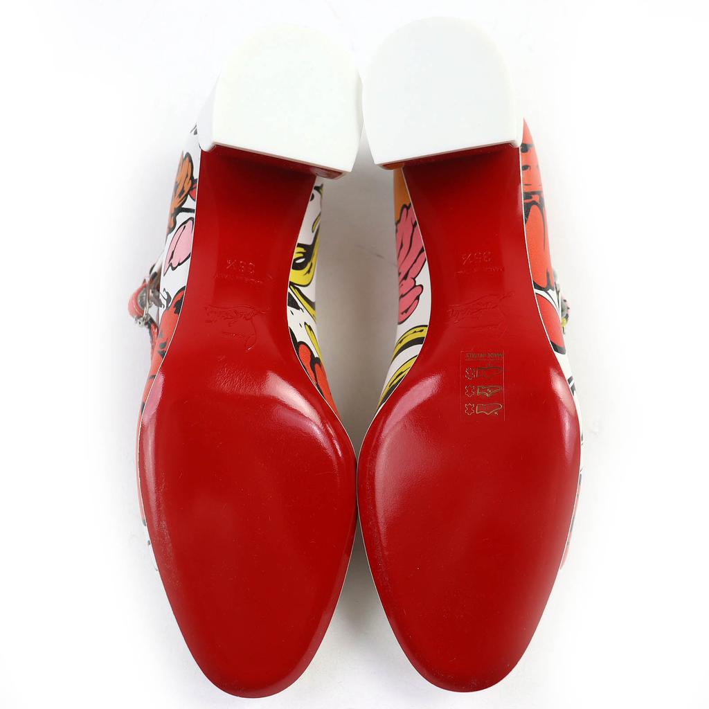 Pristine CHRISTIAN LOUBOUTIN SHUN SUDO Pumps MISS JANE Leather Women 35.5 Used