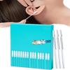 24Pcs Sticky Ear Swabs Ear Wax Removal Tool Ear Cleaner Earwax Remover for Olders Adult Kid Not Hurt Ear Digging Spoon