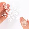 Autocollant Sticker Noel -9 plaques flocons de neige étoile pour fenêtre vitre miroir frigo électrostatique réutilisable Phonillico®