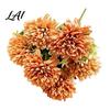 Decorative Stems for Vases Artificial Fall Flowers Outdoors UV Resistant Fake Mums Chrysanthemums Realistic Autumn Garden Landscaping Marigolds,