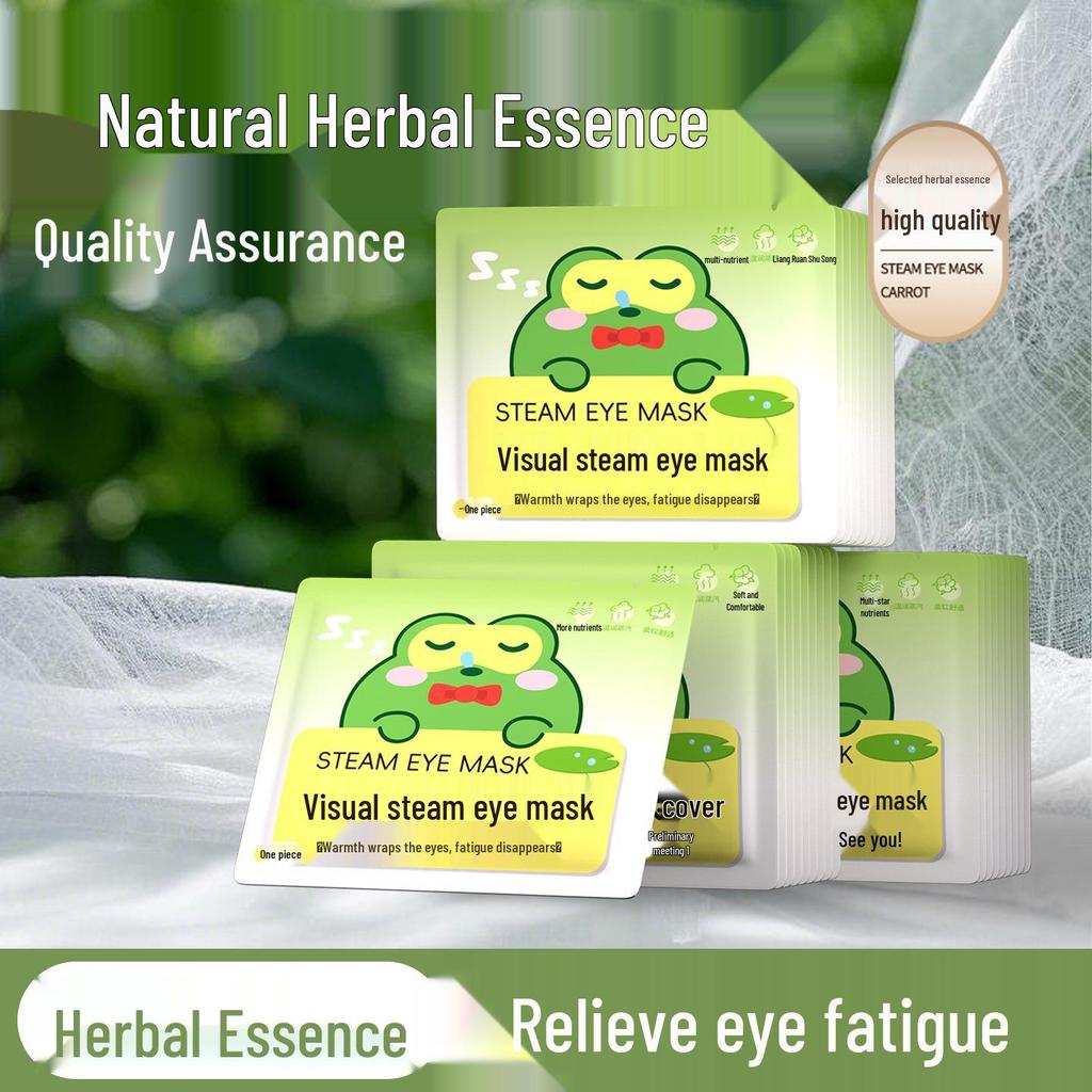 Self-Heating Steam Eye Mask: Hot Compress for Eye Fatigue with Hollow Design