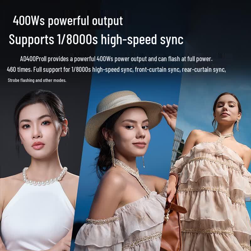 Godox AD400Pro II Portable Outdoor Flash Light