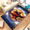 Marvel Avengers Spider Man Cartone Animato Tappeto Area Antiscivolo per Soggiorno Tappeto Morbido per Camera da Letto Stanza dei Giochi dei Bambini Divano, Zerbino Decorazione per la Casa