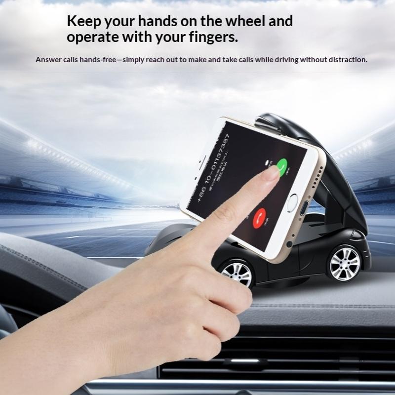 Universal Car Dashboard Phone Holder 360 Rotation Foldable Mobile Phone Bracket For Car Models