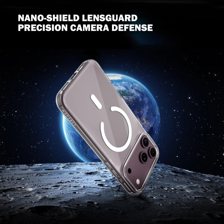 Clear‑Series Dual‑Composite Armor Magnetic Shockproof TPU+Acrylic Phone Case, Transparent Protective Cover For iPhone 17 Pro Max
