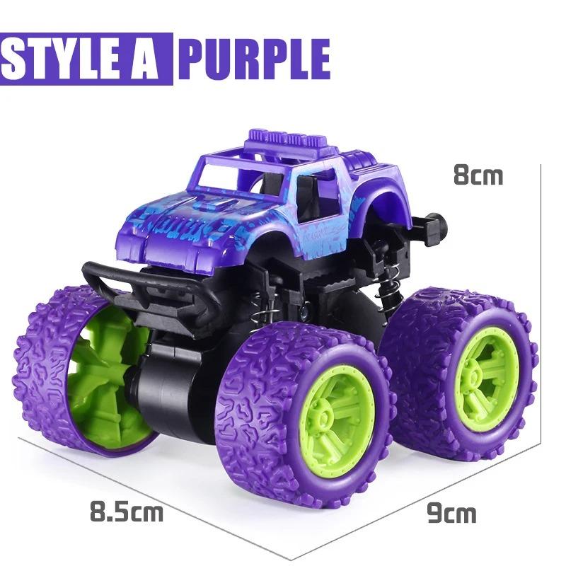 Toys Car Monster Truck Four-wheel Drive Vehicle Stunt Dump Car Inertia Car Toy Dinosaur Pull Back Children Toy Boy Girl Gift