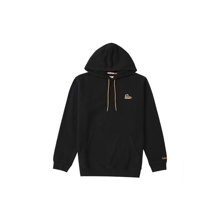 Timberland Sweatshirts Men's Black Hooded Moderate Straight Fit A6991-001