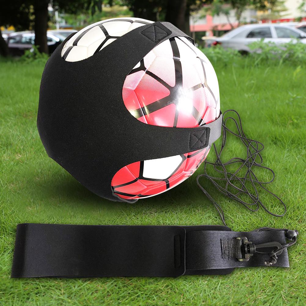 New Adjustable Football Kick Trainer Soccer Ball  Practice Training Equipment Soccer Trainer Elastic Belt Sports Assistance