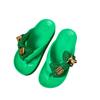 Fashion Lightweight EVA Thick Soled Women's Shoe Summer New Soft Soled Anti Slip Beach Shoes Fashion Women Sandals Comfor Simple Slipper