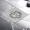 304 Stainless Steel Floor Strainer Self Sealing Shower Drain Compact Design Floor Drain  Kitchen