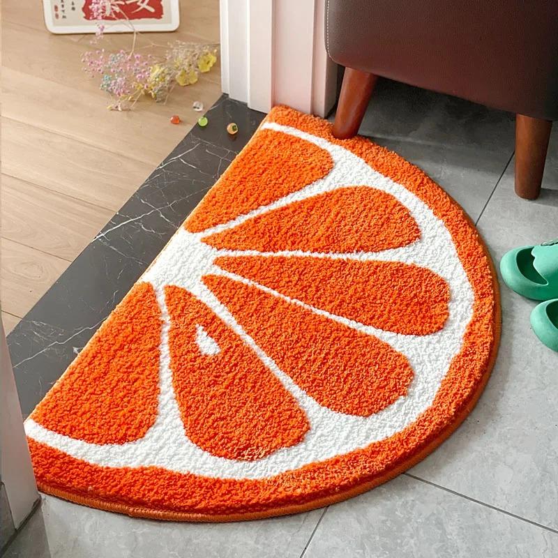 Ins Fresh Carpet, Bathroom Floor Mat, Water-Absorbing Anti-Slip Mat, Entrance Door Mat, Floor Mat, Home Decoration