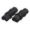 IEC 320 3Pin Female to 3Pin Female IEC 320 C13 to C15 Power Plug Adapter C13 to C15 3Pin Female Power Adapter Converter