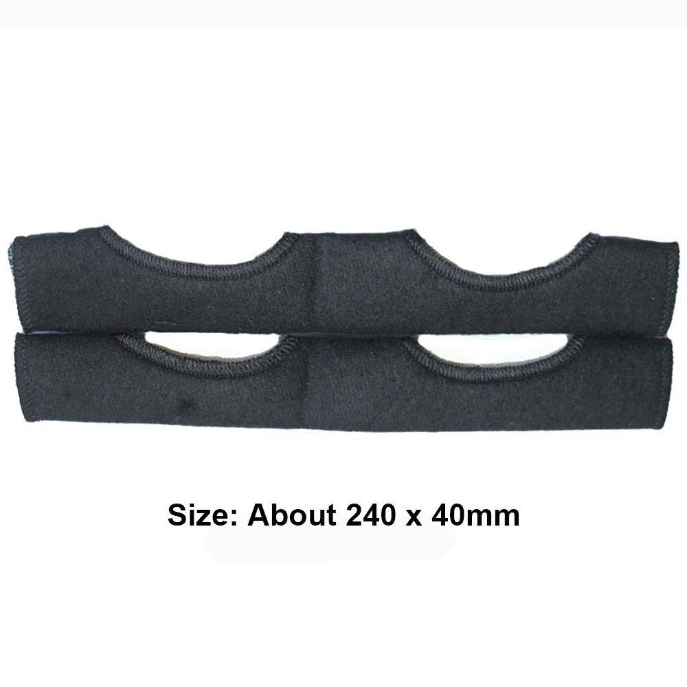 2PCS Black Hard Hat Sweatband Comforter Pad Hat Antiperspirant Belt Tool Helmet Liners  Universal