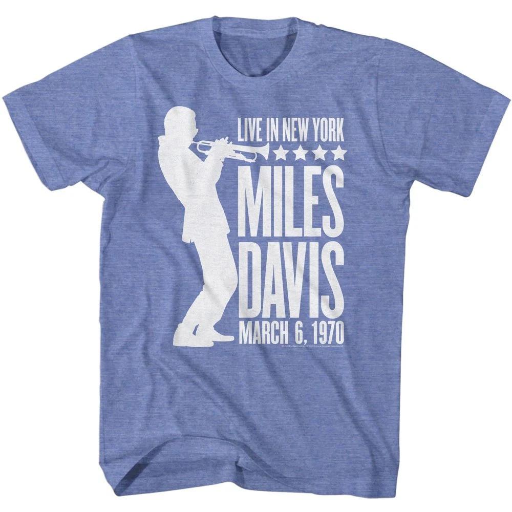Miles Davis Silhouette Light Blue Music Children s T-shirt 110