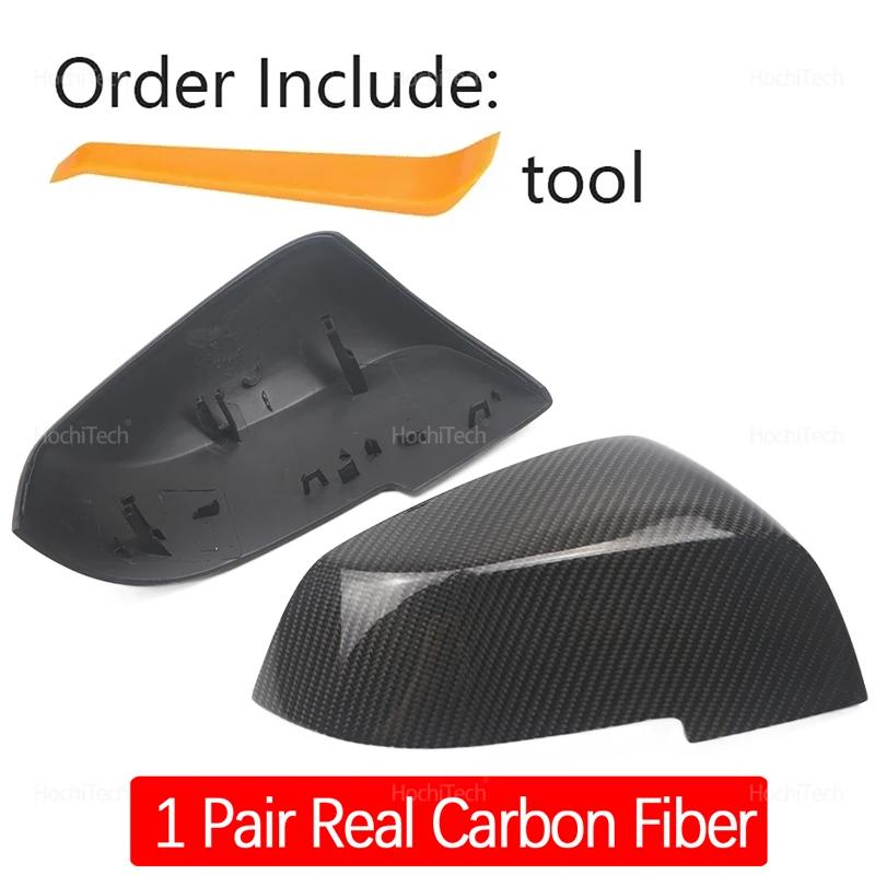 

1 Pair Rear View Side Case Trim Carbon Fiber F30 F32 F36 Car Rearview Mirror Caps for BMW 1 2 3 4 3 Series F20 F21 F22 X1 F87