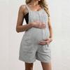European and American Women's Summer Casual Fashion Suspender Jumpsuit