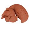 Food Grade Silicone Squirrel Shape Tea Strainer Cute Squirrel Shaped Tea Infuser Filter Coffee