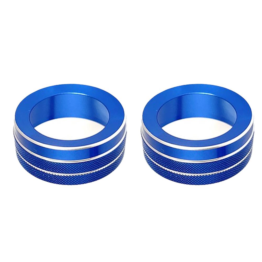 Car AC Air Conditioner Knob Cover Ring Adjust Trim Sticker Fit For Mazda 3 Axela CX-30 Artez 2020-2024 Accessories