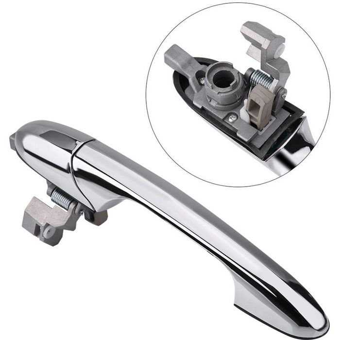 Elerose pour fiat 500 door handle Fiat 500 Côté Droit Poignée Extérieure de la Porte 735592026, 73545876(Position du passager)