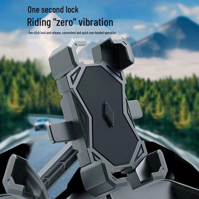 Battery Takeaway Mobile Phone Holder for Electric Vehicles, Motorcycles, and Bicycles