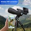 1080P WiFi Electronic Eyepiece 4.3 Inch IPS Screen for 1.25/2 Inch Astronomical Telescope Wireless Digital Observation Tool