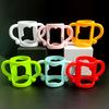 1 Piece Durable Food Grade Silicone Transitional Sippy Cup Handle Grip For Wide-Neck Baby Bottles Baby Bottle Handles