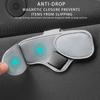 Sunglasses Clip For Car Visor Automotive Magnetic Tickets Glasses Hanger Car Interior Storage Hanger For Traveling Daily Commute