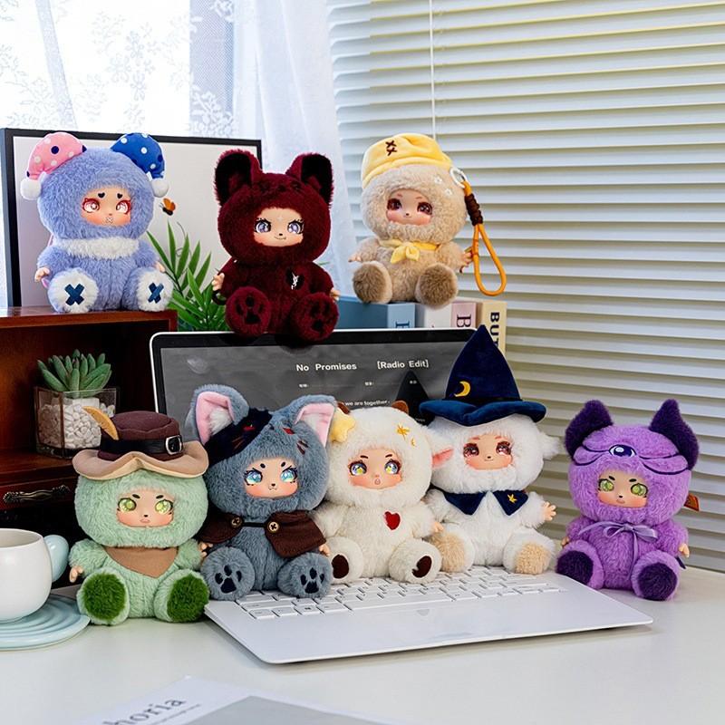 Wolf Murder Series Plush Toy Keychain With Soft Pvc Material For Kids And Collectors