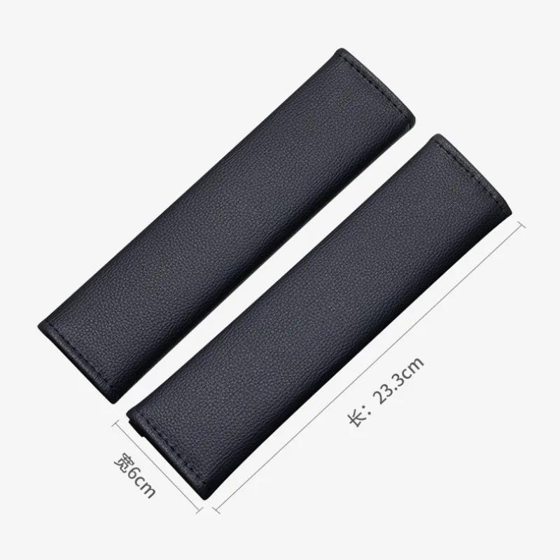 2pc Universal Car Safety Belt Cover Adjustable Seat Belt Cover Shoulder Strap Covers Car Shoulder Protector Pad Auto Accessories
