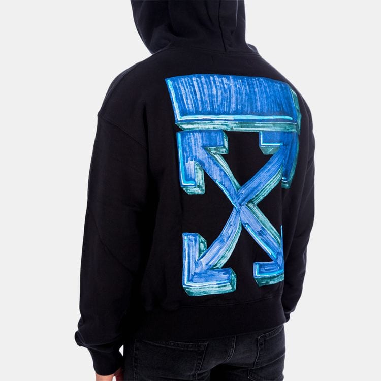 Off-White Marker Over Hoodie OMBB037E20FLE0021045