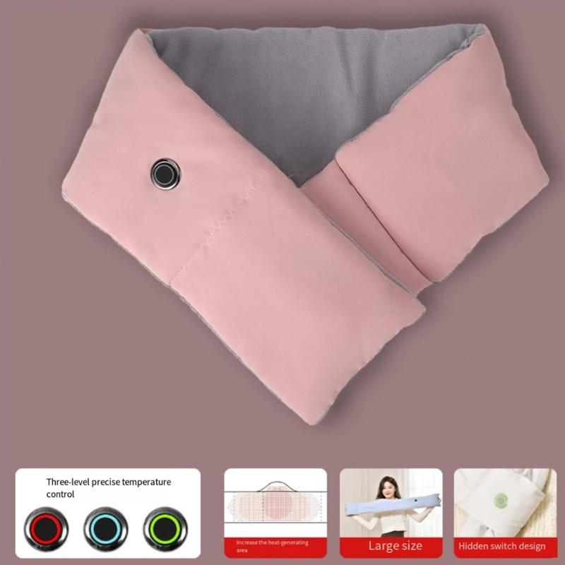 Écharpe chauffante alimentée par USB Écharpe confortable pour le froid Écharpes pour conditions froides