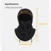 Unisex Winter Balaclava Knit Hood - Windproof Mask with Drawstring, Motorcycle Riding Headgea Warm Knitted Cap Cold Weather