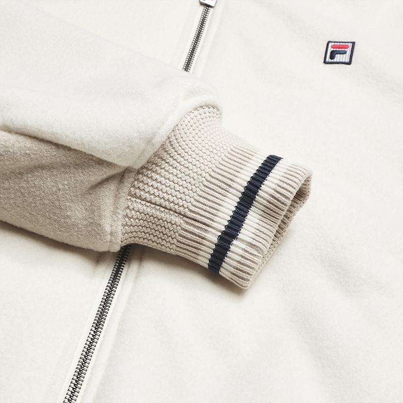 Fila Tennis Simple Classic Retro Sports Leisure Loose Comfortable Warm Hooded Cotton Jacket Men Jacket A11M613905FBG