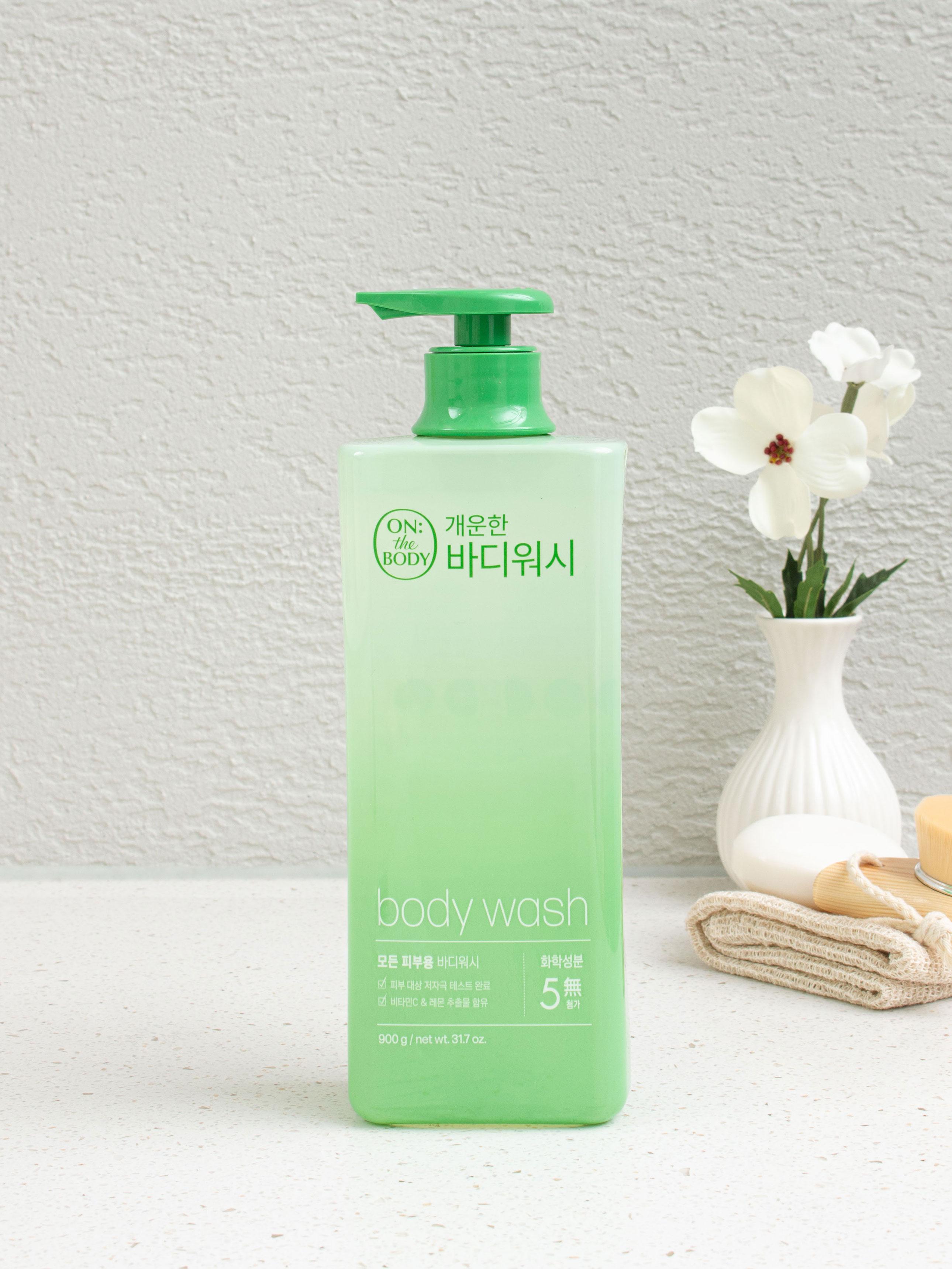 

On The Body High Moisturizing Body Wash, Lemon Verbena Scent, 900g 1ea