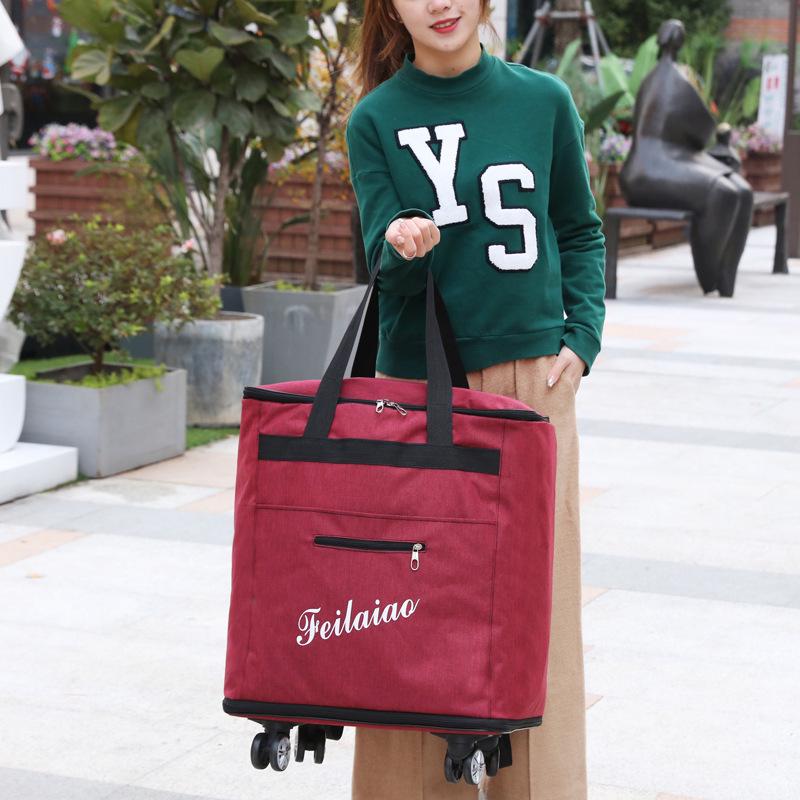 Waterproof Wheeled Travel Backpack: Durable, Lightweight, and Spacious Hand Luggage.