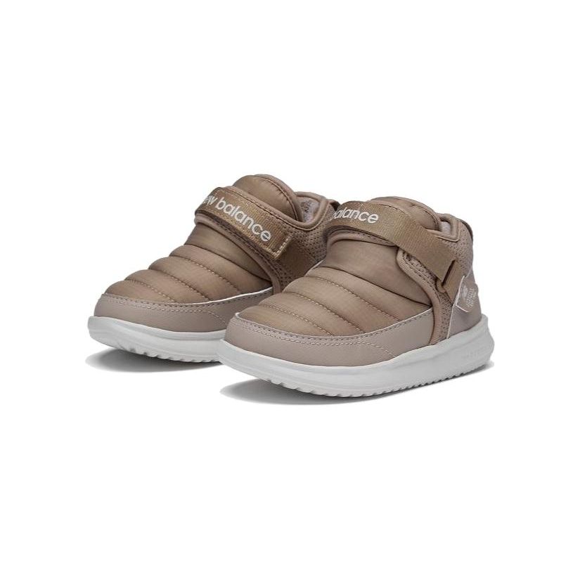 New Balance Mmoc Fleece Lined Durable Warm Low Top Walking Shoes Baby Shoes Khaki IHMMOCL1