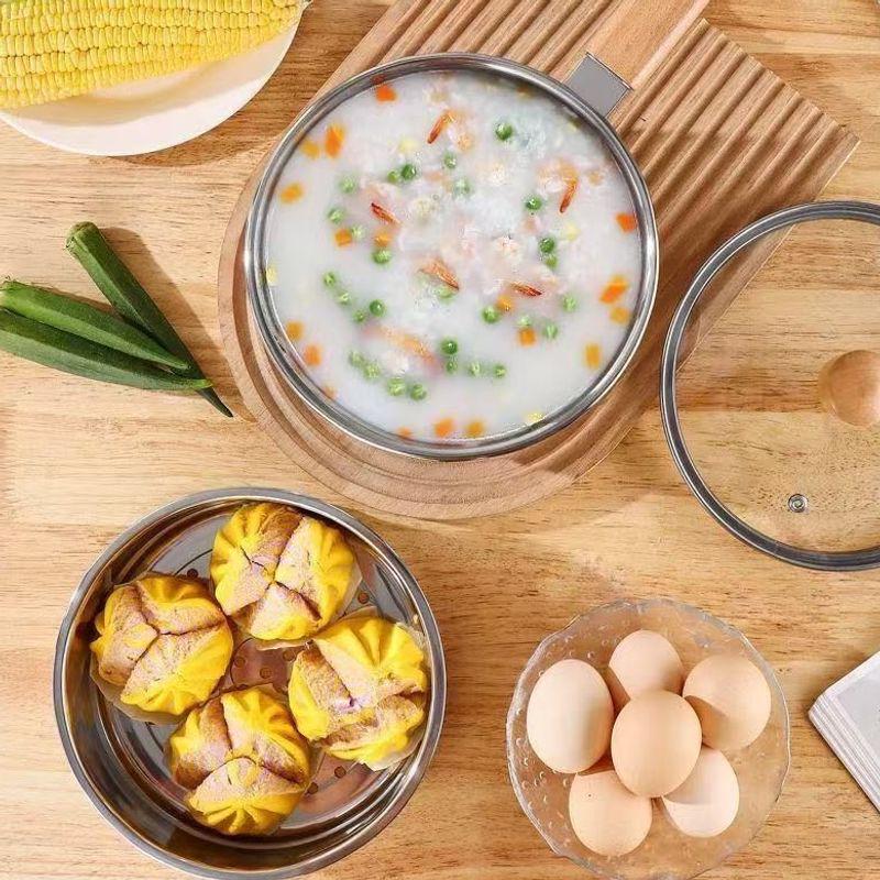 Stainless Steel Non-stick Baby Milk & Food Pot with Steaming and Boiling Functions