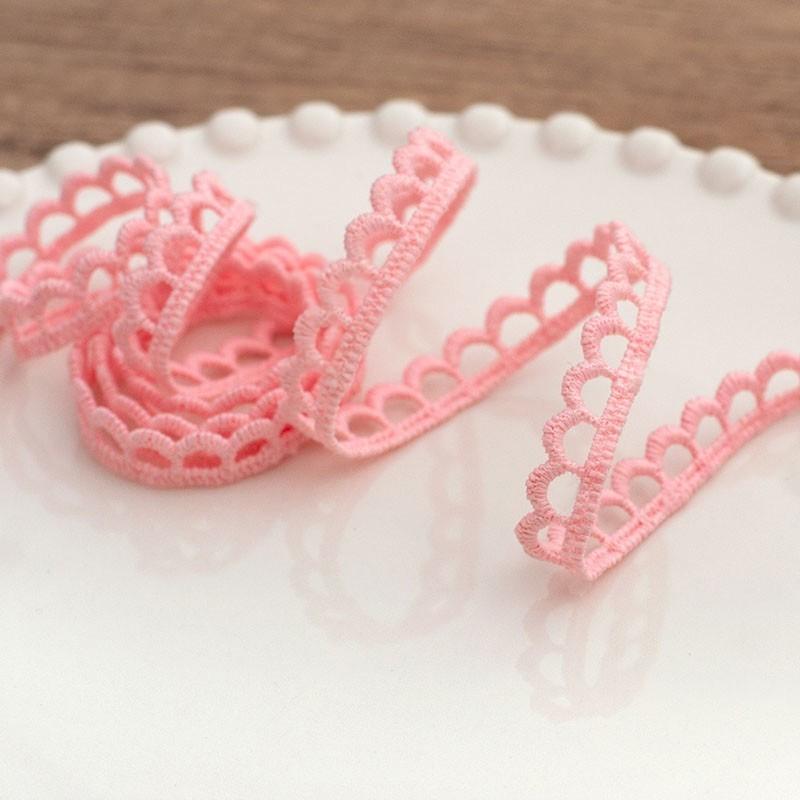 5 Yards White Black Hollow-Qut Lace Trim Embroidered Lace Fabric Ribbon Trimming Dress Costume Supplies DIY Craft 1CM Wide