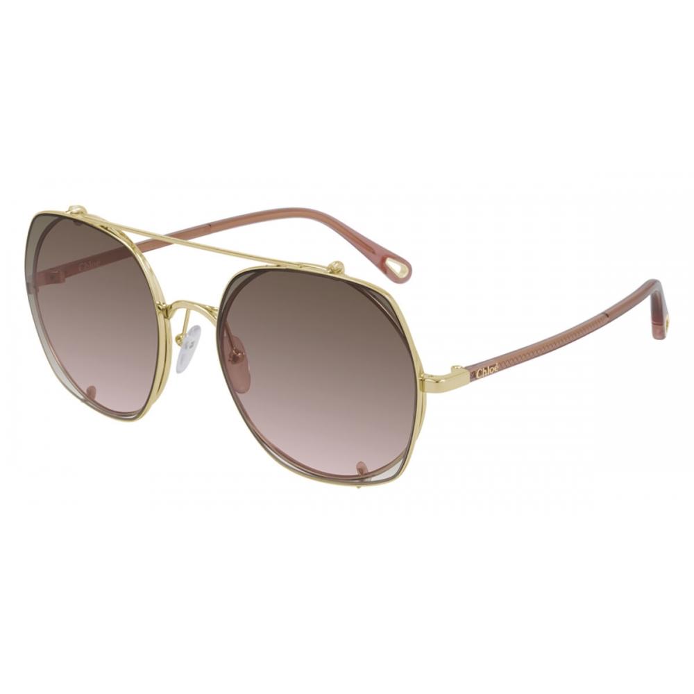 

Ch0042s 004 Unisex Sunglasses Gold/56