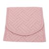 Travel Jewelry Organizer Case Foldable Small Jewelry Roll for Storage Rings Earrings Necklaces Pink S