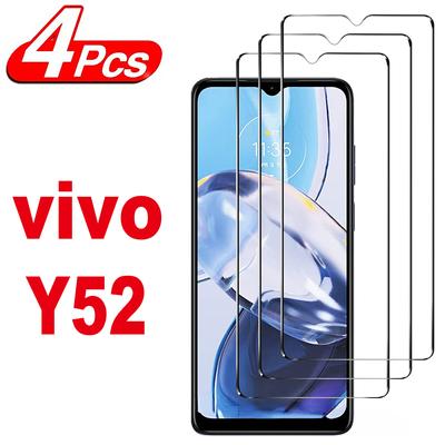 4 ks Ochranné sklo na displej pro Vivo Y52 5G Y52s Y52t Y52s-t1 Tvrzené sklo